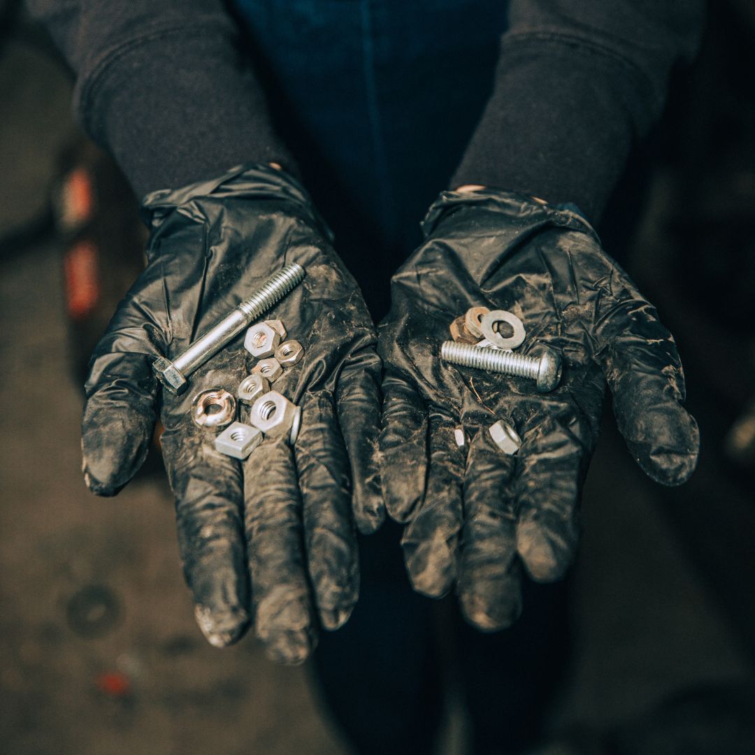clean interior of a rebuilt engine